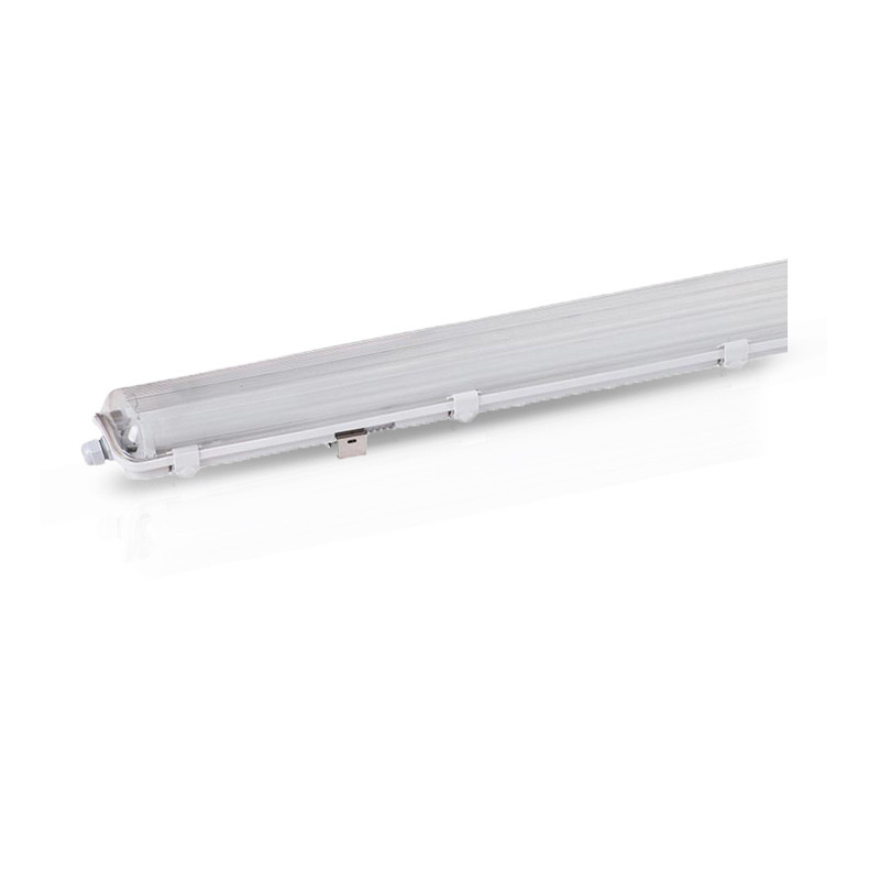 Étanche pour 2 Tubes T8 1200 mm Ph/neutre même côté