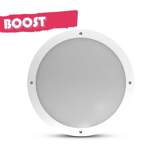 [7788201] Plafonnier LED Hublot rond + Détecteur RF 20W Ø300mm 4000K IP65