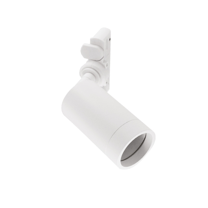 SPOT SUR RAIL 3PHASE POUR GU10 (sans ampoule) - BLANC