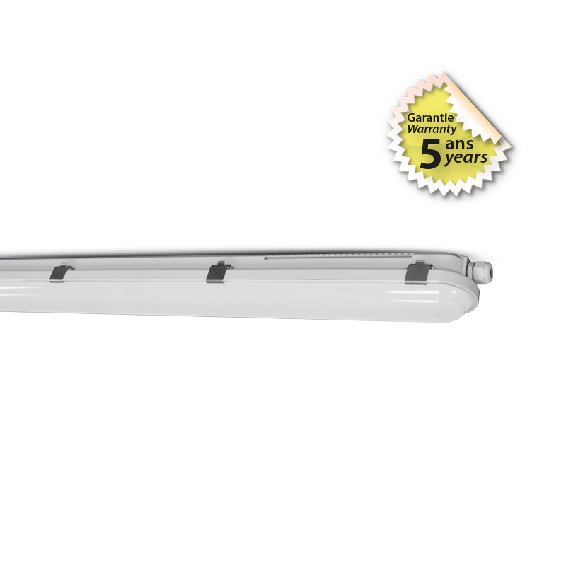 Triproof (LED incl) Met doorvoer 4000K 20-36W IP66 1220 x 85 mm - 5 jaar garantie