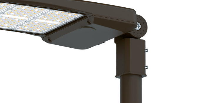 LP-STREET- AREA LIGHT 2 - BRACKET POUR MÂT ROND Ø60 mm