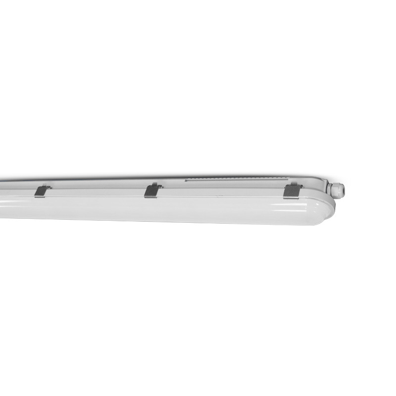 Triproof (LED incl) Met doorvoer 3000K 54W 5940LM IP65 1595 x 97 mm