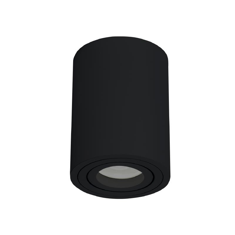 SUPPORT-SPOT-SURFACE-ROUND-BLACK-GU10 