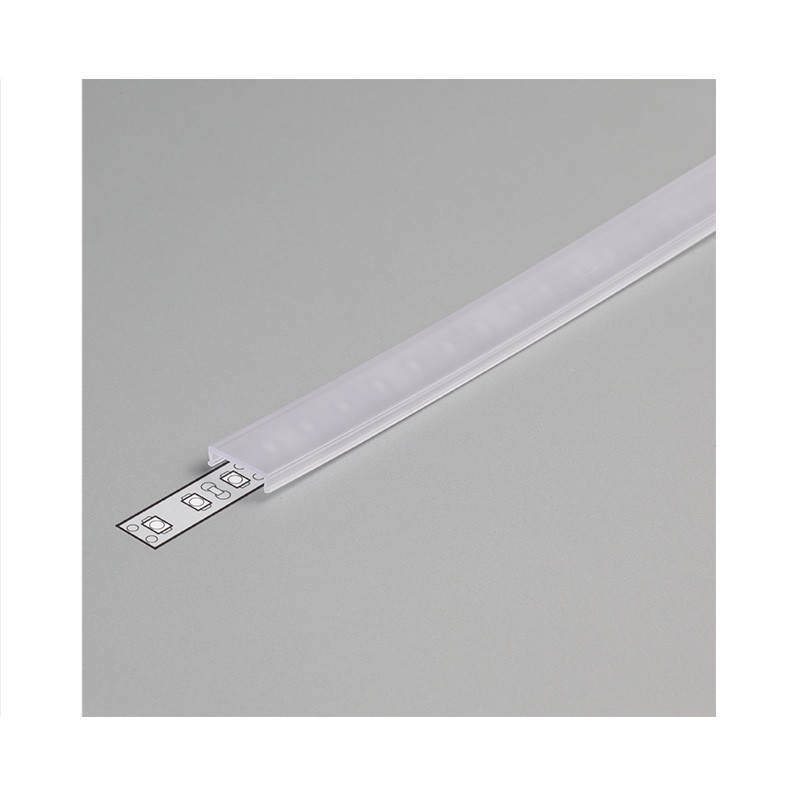 Diffusor Clip Profiel 15,4 mm Transparant 2m voor LED strips