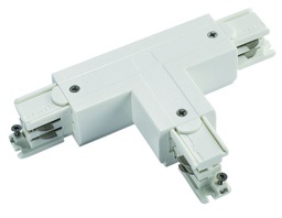 [PRO-M436L-W] POWER GEAR - ADJUSTABLE T CONNECTOR-LEFT-WHITE 