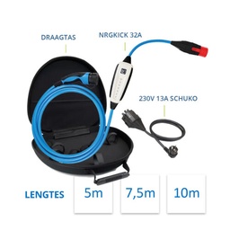 [50500059] NRGKICK EV CHARGING UNIT 32A 5M WIFI+BT SMART ATTACHMENT+CARRIER BAG