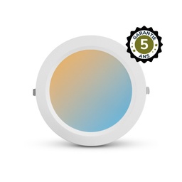[765132] Spot LED fixe blanc rond 25-30W CCT GARANTIE 5 ANS