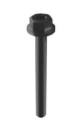 [1000655-B] FLATFIX FUSION MOUNTING SCREW 6X55 BLACK