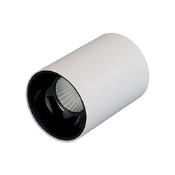 [NEC1680] Plafonnier Cylindrique blanc/noir 12w 3000k 960lm UGR<19
