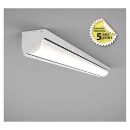 [100105] Lineaire LED Zwart 1200mm 30W 4000K UGR minder dan 19 - 5 jaar garantie