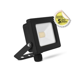 [100189] Outdoor Floodlight LED 10W 4000K Black without cable 5 YEAR WARRANTY