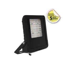 [100453] Projecteur LED Asymétrique Noir 50W 4000K