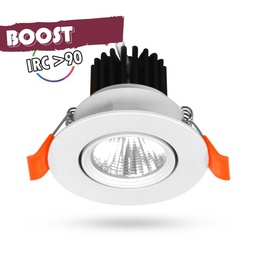 [100398] SPOT LED INCLINABLE + ALIMENTATION ELECTRONIQUE ENEC - 5 W - 4000 K