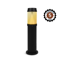 [100391] POTELET LED ALUMINIUM 20W CCT NOIR 720 MM - GARANTIE 5 ANS