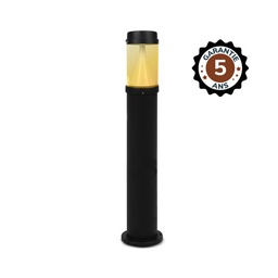 [100392] POTELET LED ALUMINIUM 20W CCT NOIR 970 MM - GARANTIE 5 ANS