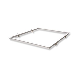 [100643] Frame voor inbouw plaaster 600 x 600 Wit