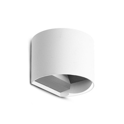 [100479] Applique Murale LED Rond Blanc 6W 3000K