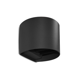 [100480] Applique Murale LED Rond Noir 6W 3000K