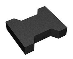 [SUN028/20.22-200x165x45] SUNBEAM NOVA RUBBER BLOCK