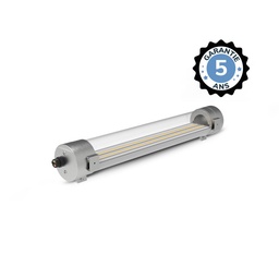 [100711] Tubulaire LED Intégrées Claire Traversant 17W 2890 lm 4000K - Garantie 5 ans