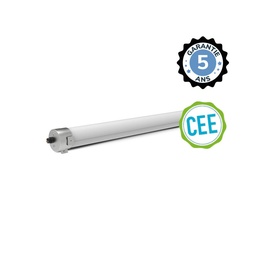 [100725] Tubulaire LED Intégrées Opale Traversant 35W 5250LM 4000K Dimmable DALI 2 - Garantie 5 ans