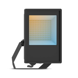 [100741] Projecteur LED Noir 50W CCT IP65