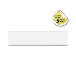 [100768] Plafonnier LED Blanc 295 x 1195 mm 28W 4000K - ENEC - Garantie 5 ans