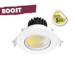 [100794] SPOT LED 8W CCT 2700/3000/4000K TILTABLE DIMMABLE - 5 YEAR WARRANTY