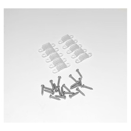 [100868] CABLE CLAMP + SCREWS FOR LED REEL 2835 (10 CLAMPS / 20 SCREWS)