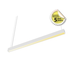 [100696] LINEAIRE LED PRISMATISCH WIT 1500MM CCT 36W DALI2 DIMBAAR - PROLINE - 5 JAAR GARANTIE