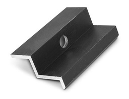 [FFM1035] End clamp black 35mm