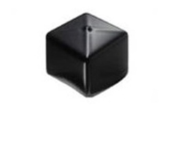 [FIXB001] END CAP BLACK RAIL