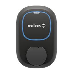 WALLBOX-PULSAR MAX SOCKET 22KW SHUTTER BLACK