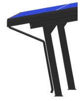 HELIOPARK CARPORT 3 VOITURE GESTION DES EAUX