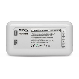 [7655] Controleur RGBW pour bandeaux LED 12V/24V
