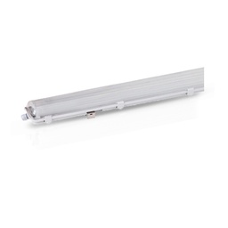 [75921] Étanche pour 2 Tubes T8 1200 mm Ph/neutre même côté