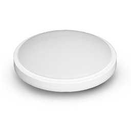 [77887] Plafonnier LED Blanc Ø280 18W 4000K avec détecteur RF