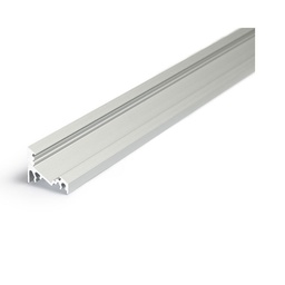 [9827] Profielhoek 30/60 ° geanodiseerd aluminium 2m voor ledstrips