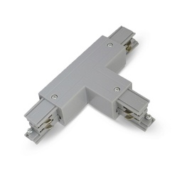 [8271GE] Connecteur Triphase Forme T Circuit Extérieur Gauche Gris