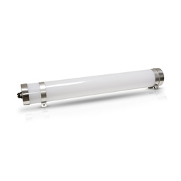 [757774] Tubulaire LED Intégrées Opale Traversant 40W 4200LM 3000K 1250 x Ø80mm
