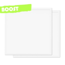 [77724] Plafonnier LED Blanc Backlit 595x595 36W 3000K (pack de 2)