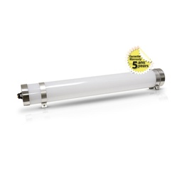 [757762] LED Buisvormig Opaal Met doorvoer 20W 2600LM 4000K - 5 jaar garantie