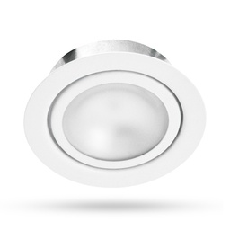 [7730] Support Rond pour G4 Blanc Ø75 mm