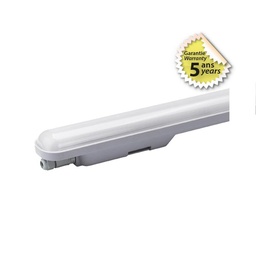 [75862] Boitier Etanche LED Intégrées Traversant 36W 4000K IP65 1200mm